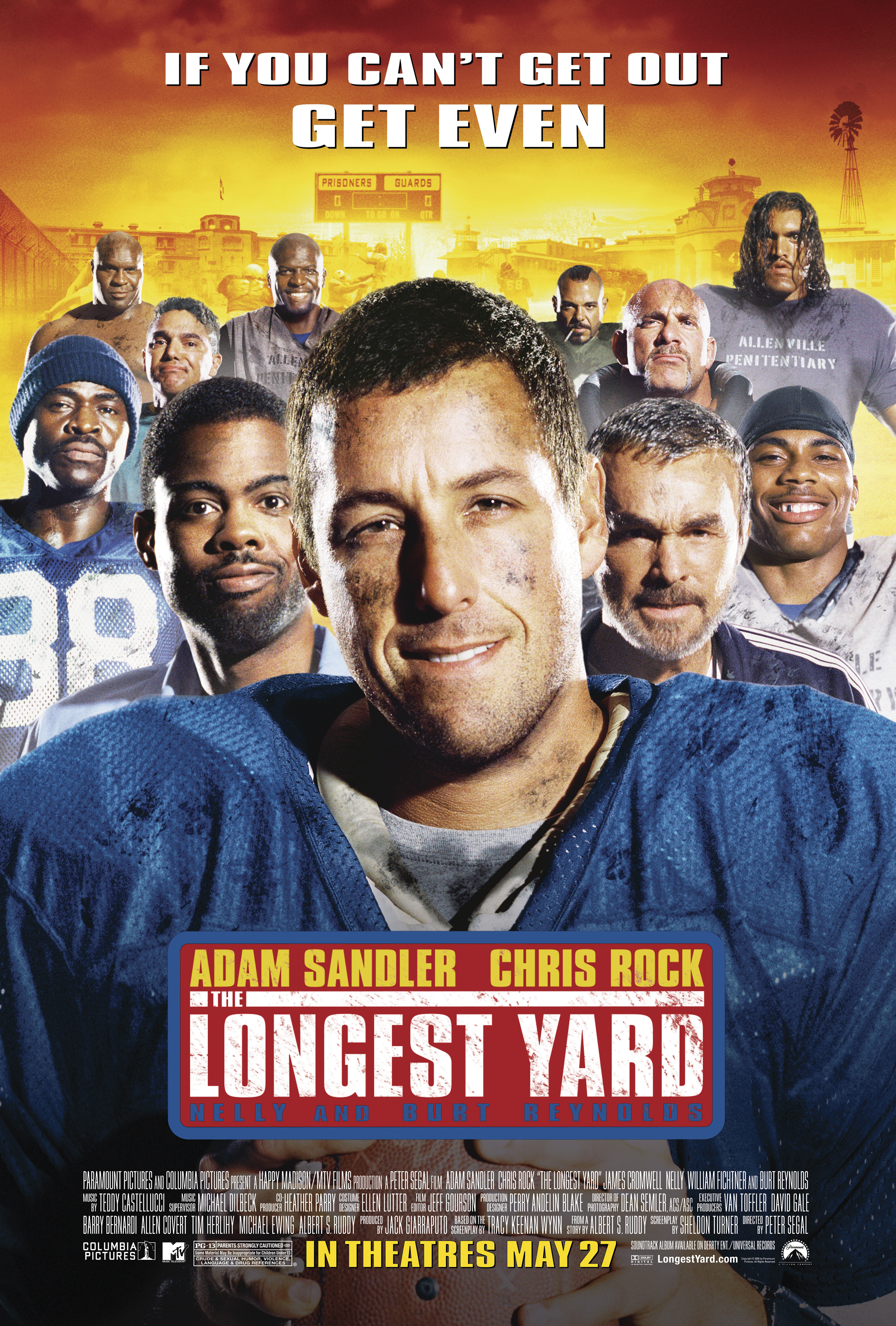 The Longest Yard movie poster
